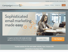 Tablet Screenshot of campaignbreeze.com